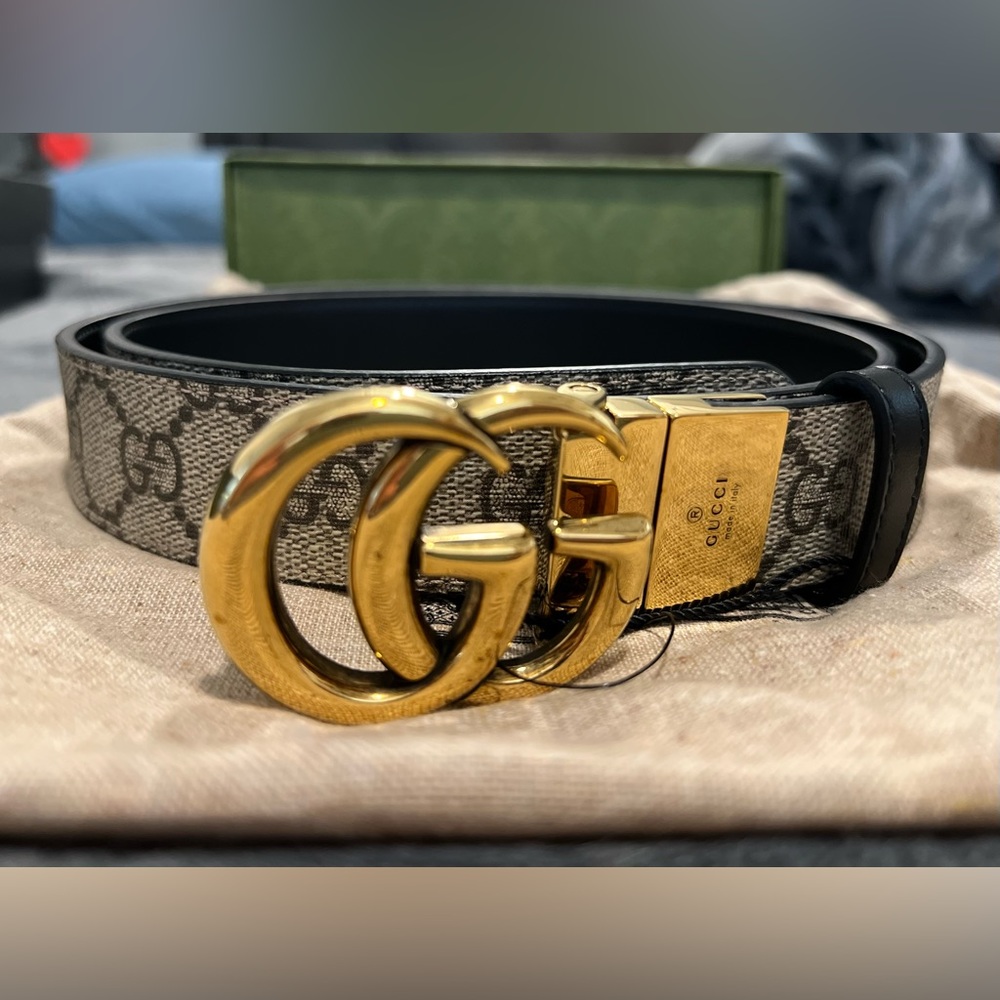 Gucci GG Marmont Reversible Belt